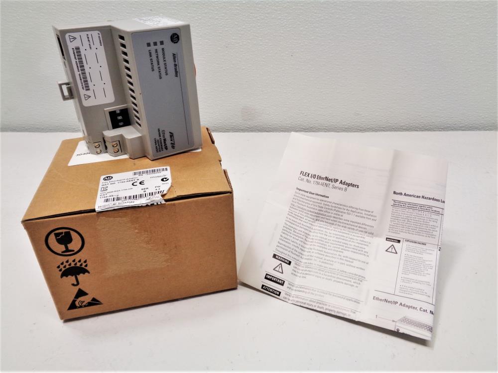 Allen Bradley Flex Ethernet/IP Adaptor Series B, #1794-AENT